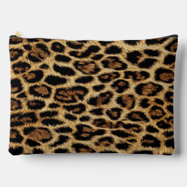 Luxury Leopard Skin Elegant Wild Animal Fur Design Etui