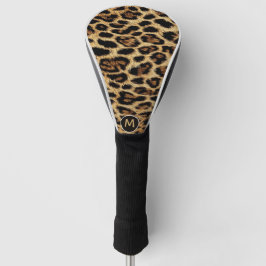 Luxury Leopard Skin Elegant Wild Animal Fur Design Golfheadcover