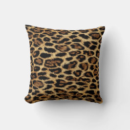Luxury Leopard Skin Elegant Wild Animal Fur Design Kussen