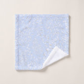 Luxury Light Blue Towel – Modern Elegance Bad Handdoek (Wasdoekje)