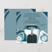 Luxury Limousine Uitnodiging (Voorkant / Achterkant)