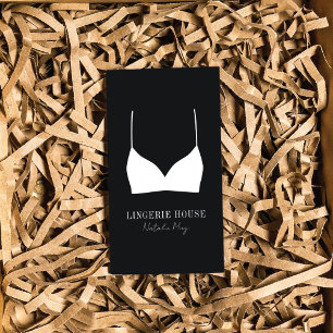 Luxury Lingerie Boutique Logo Visitekaartje