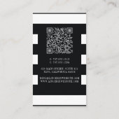 Luxury Lingerie Boutique Logo Visitekaartje (Achterkant)