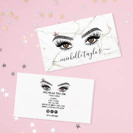 Luxury Makeup kunstenaar Beauty Lash Extension eye Visitekaartje