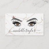 Luxury Makeup kunstenaar Beauty Lash Extension eye Visitekaartje (Voorkant)