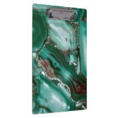 Luxury Malachite Gemstone Agate Marble Klembord (Rechts)