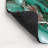 Luxury Malachite Gemstone Agate Marble Muismat (Hoek)