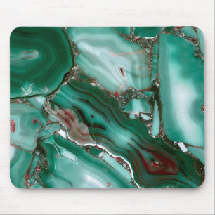 Luxury Malachite Gemstone Agate Marble Muismat