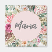 Luxury Mama Floral cadeau voor moederdag Magneet (Voorkant)