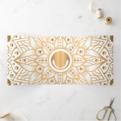 Luxury Mandala 11 Drieluik Wenskaart (Binnen)