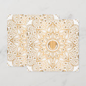 Luxury Mandala 11 Feestdagenkaart (Voorkant / Achterkant)