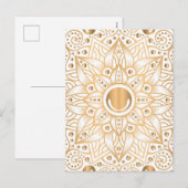 Luxury Mandala 11 Feestdagenkaart (Voorkant / Achterkant)