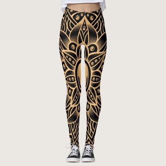 Luxury Mandala 12 Leggings (Voorkant)