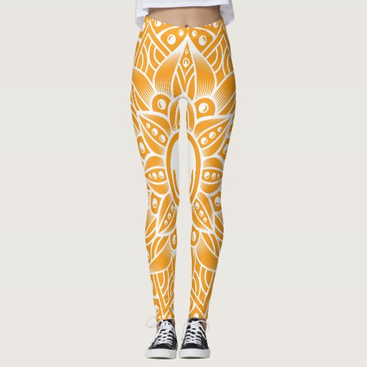 Luxury Mandala 13 Leggings (Voorkant)