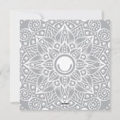 Luxury Mandala 14 Feestdagenkaart (Achterkant)
