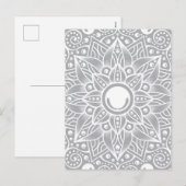 Luxury Mandala 14 Feestdagenkaart (Voorkant / Achterkant)