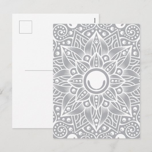 Luxury Mandala 14 Feestdagenkaart (Voorkant / Achterkant)