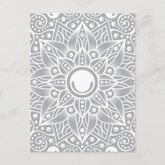 Luxury Mandala 14 Feestdagenkaart (Voorkant)