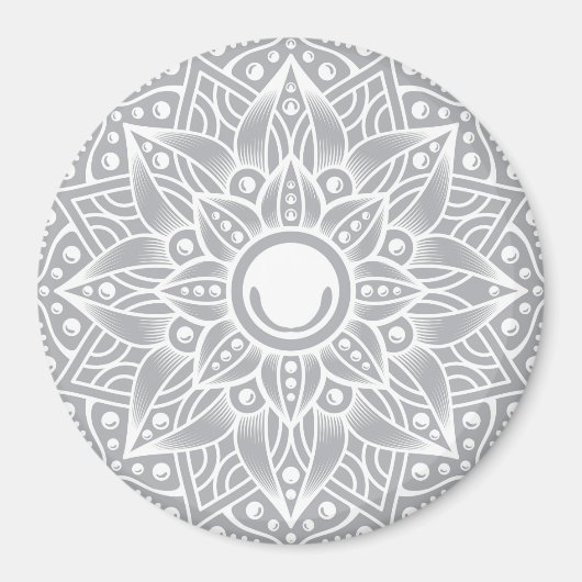 Luxury Mandala 14 Magneet (Voorkant)