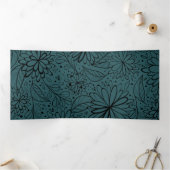 Luxury Mandala 30 Drieluik Wenskaart (Binnen)