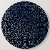 Luxury Mandala 39 Ronde Button 6,0 Cm (Voorkant)