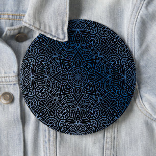 Luxury Mandala 39 Ronde Button 6,0 Cm