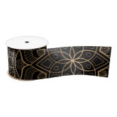 Luxury Mandala 3 Satijnen Lint (Spoel)
