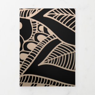 Luxury Mandala 42 Drieluik Wenskaart