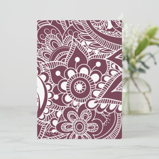 Luxury Mandala 44 Bedankkaart (Staand voorkant)