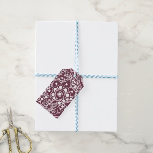 Luxury Mandala 44 Cadeaulabel (Met Touw)