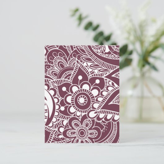 Luxury Mandala 44 Feestdagenkaart (Staand voorkant)