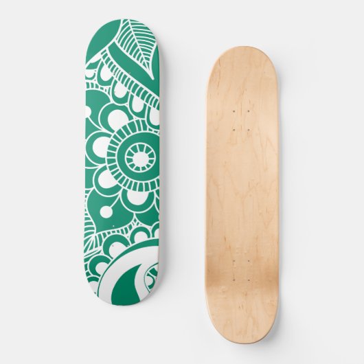 Luxury Mandala 48 Persoonlijk Skateboard (Voorkant)