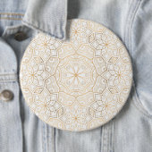 Luxury Mandala 4 Ronde Button 6,0 Cm (In situ)