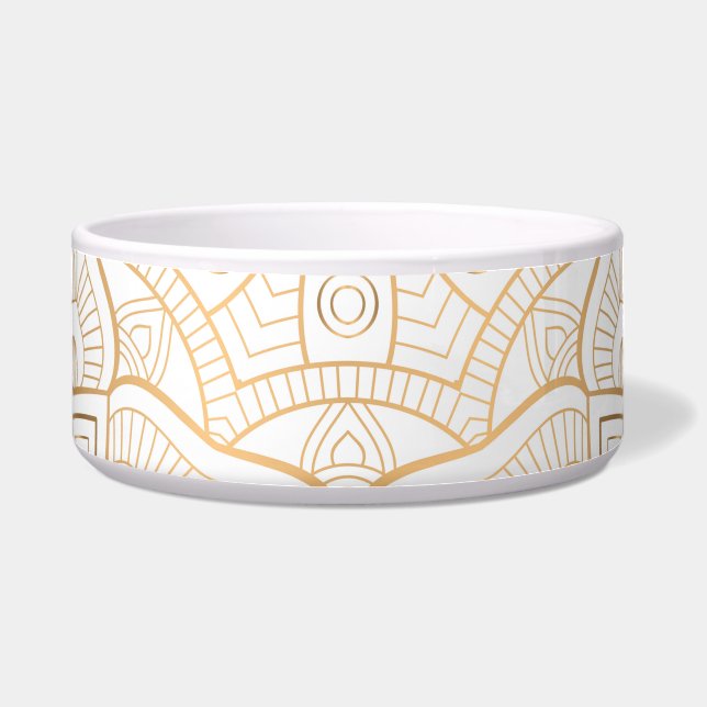 Luxury Mandala 4 Voerbakje (Voorkant)