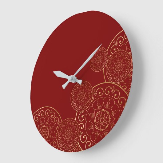 Luxury Mandala 50 Grote Klok (Hoek)