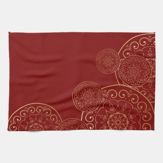 Luxury Mandala 50 Theedoek (Horizontaal)