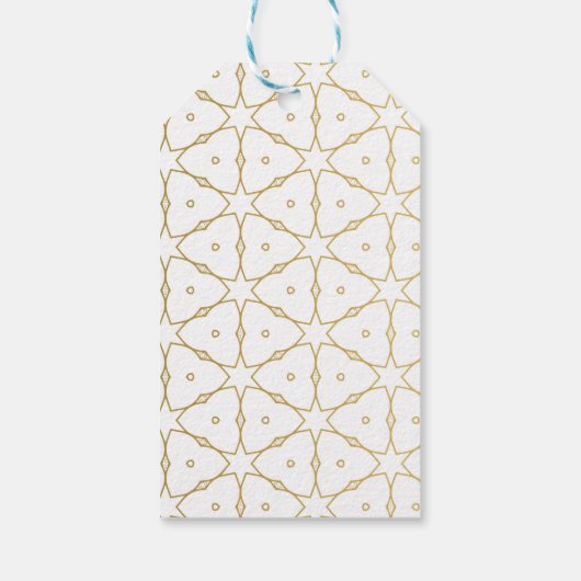 Luxury Mandala 52 Cadeaulabel (Achterkant)