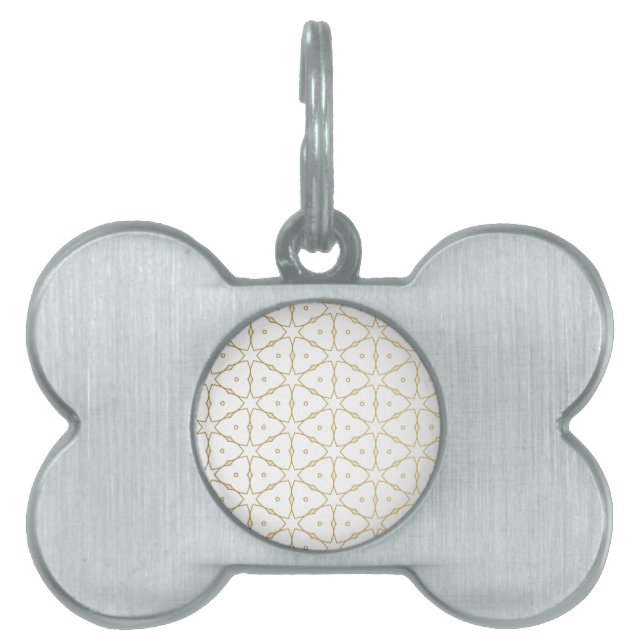 Luxury Mandala 52 Huisdieren Naamplaatje (voorkant)