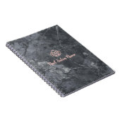 Luxury Marble Custom Nail Salon with Logo Notitieboek (Rechterzijde)