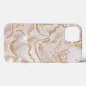Luxury Marble Glitter Case-Mate iPhone Case (Achterkant (horizontaal))