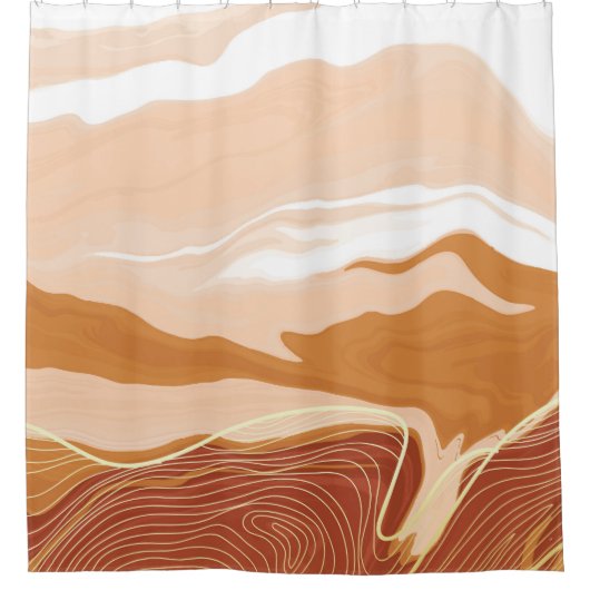 Luxury marble texture background design. Liquid ma Douchegordijn (Voorkant)