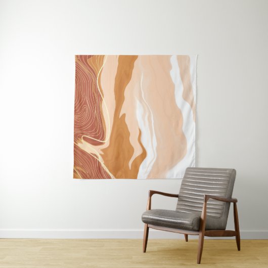 Luxury marble texture background design. Liquid ma Wandkleed (In Situ (horizontaal))