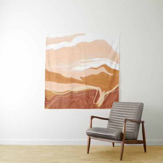 Luxury marble texture background design. Liquid ma Wandkleed (In situ)