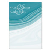 Luxury Marble Wedding Kaart (Achterkant)