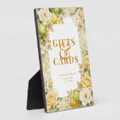 Luxury Mediterranean Lemons & Flowers Wedding Fotoplaat (Zijkant)