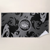 Luxury Medusa-badhanddoek Strandlaken (Voorkant)