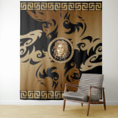 Luxury MEDUSA Baroque Tapestry Wandkleed (In situ)
