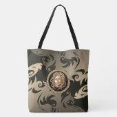 Luxury Medusa Baroque Tote Bag (Achterkant)