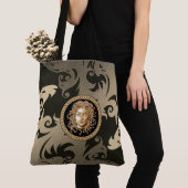 Luxury Medusa Baroque Tote Bag (Dichtbij)