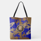 Luxury Medusa Baroque Tote Bag (Achterkant)